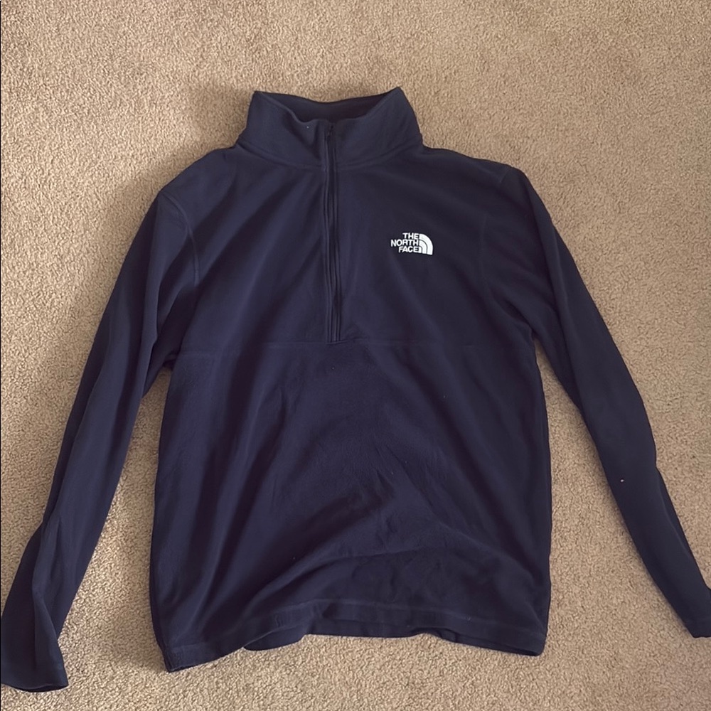 The North Face Dark Blue Half-Zip Pullover
